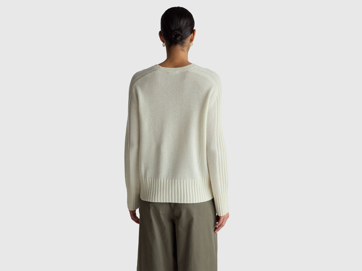Maglia over in puro cashmere