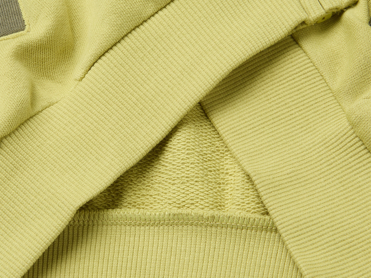 Felpa con zip e logo