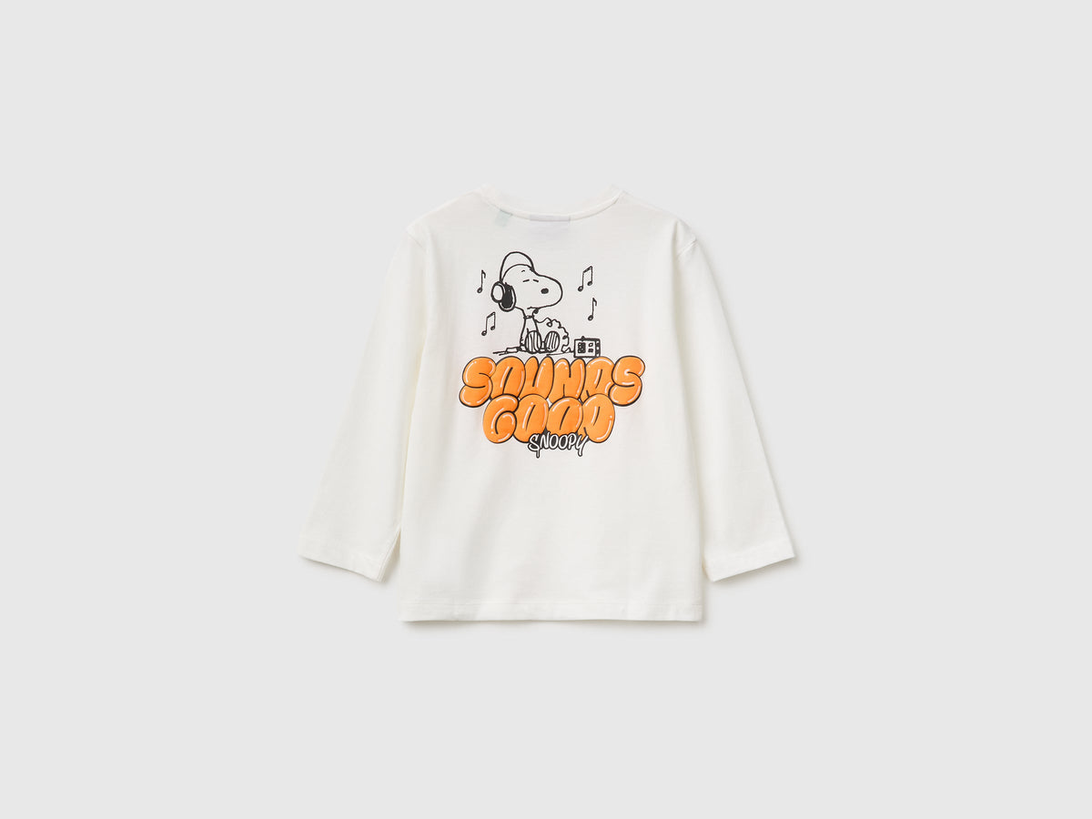 T-shirt con stampa effetto rigonfio ©Peanuts