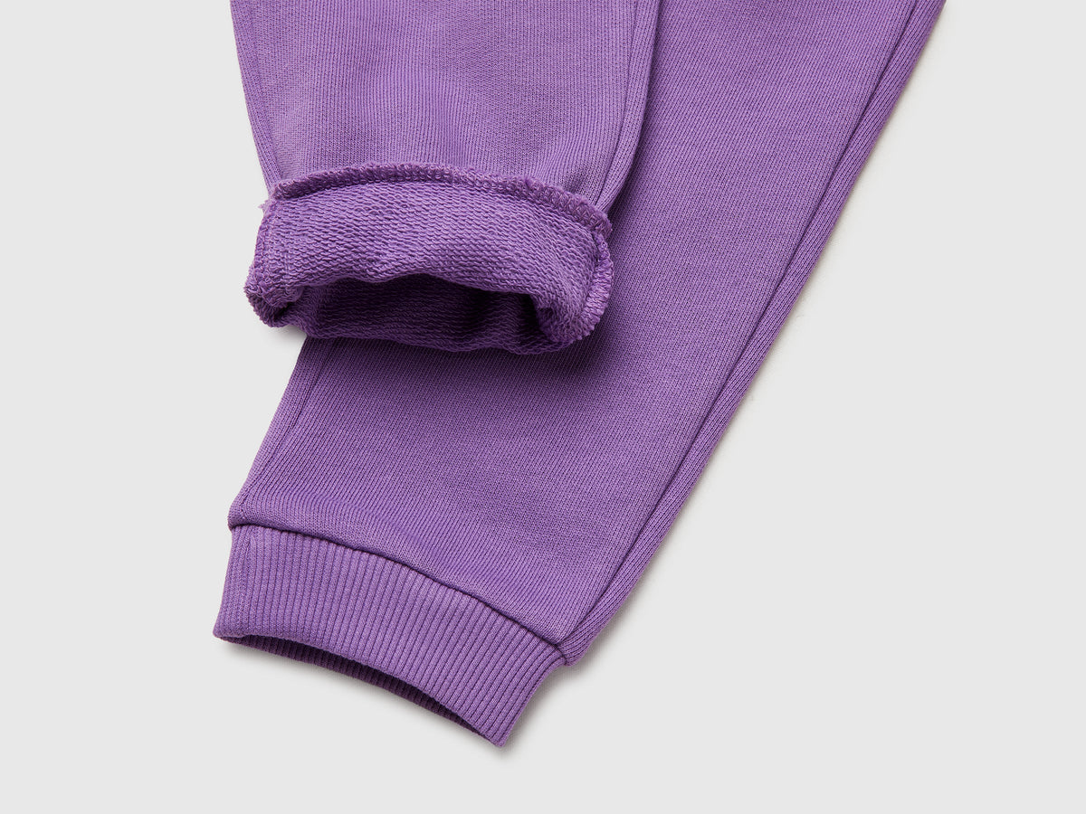 Pantaloni in felpa di cotone bio