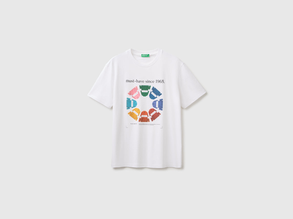 T-shirt regular fit con logo