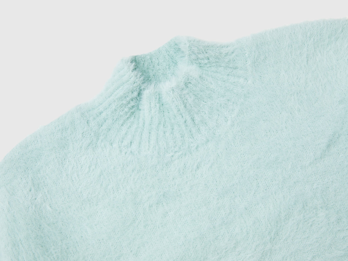 Maglia in filato peloso