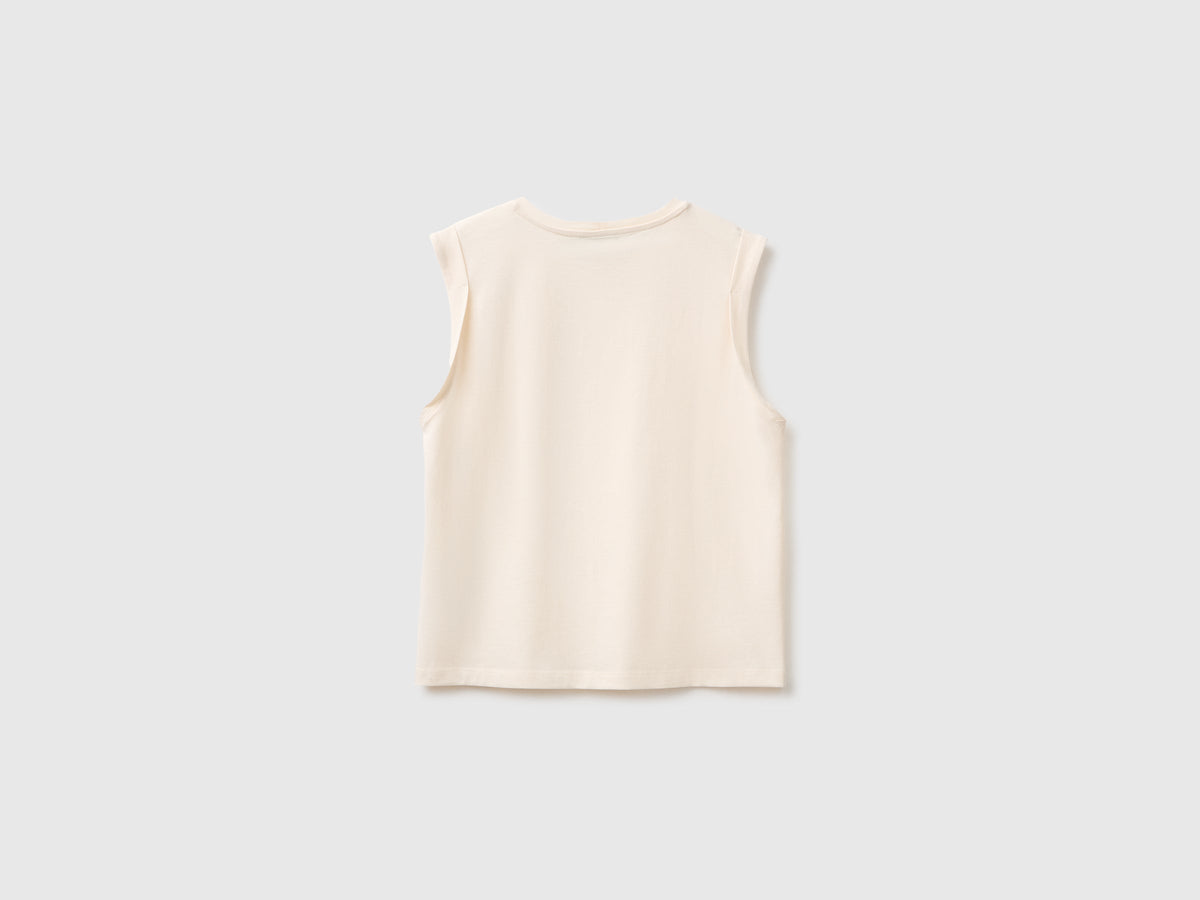 T-shirt smanicata