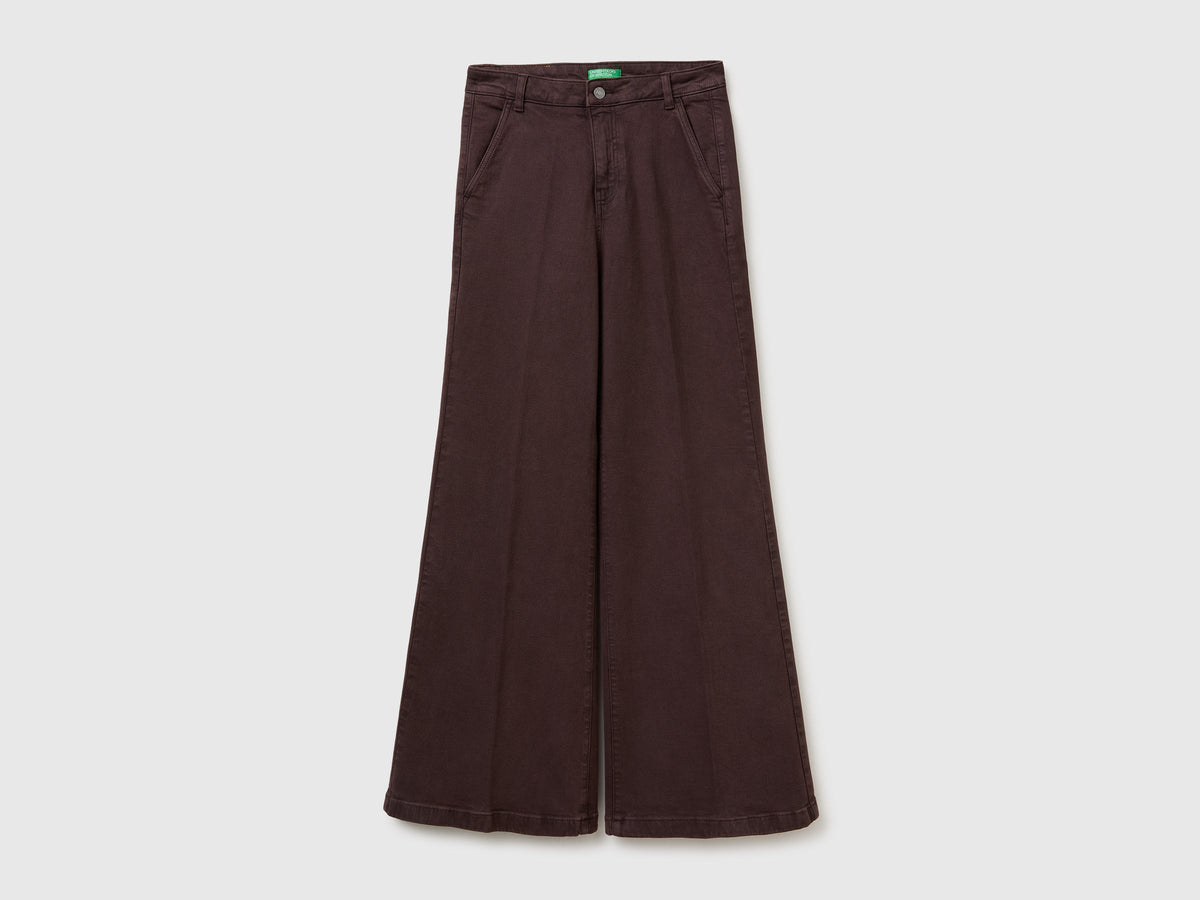 Pantaloni wide leg