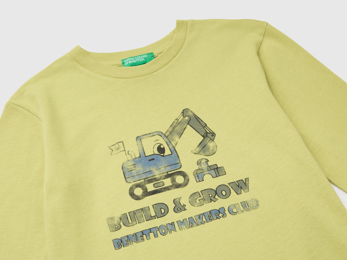 T-shirt 100% cotone bio con stampa