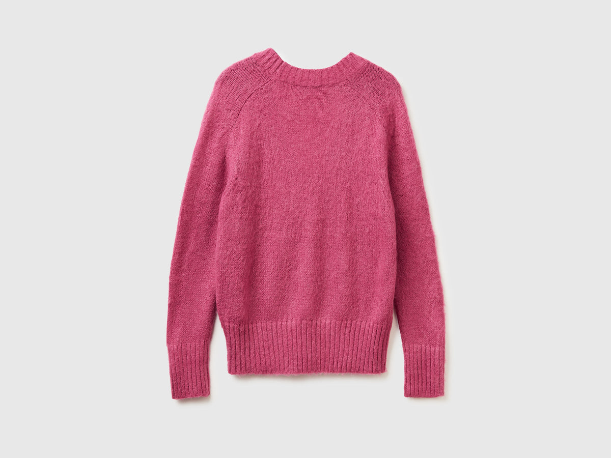 Calda maglia in misto mohair
