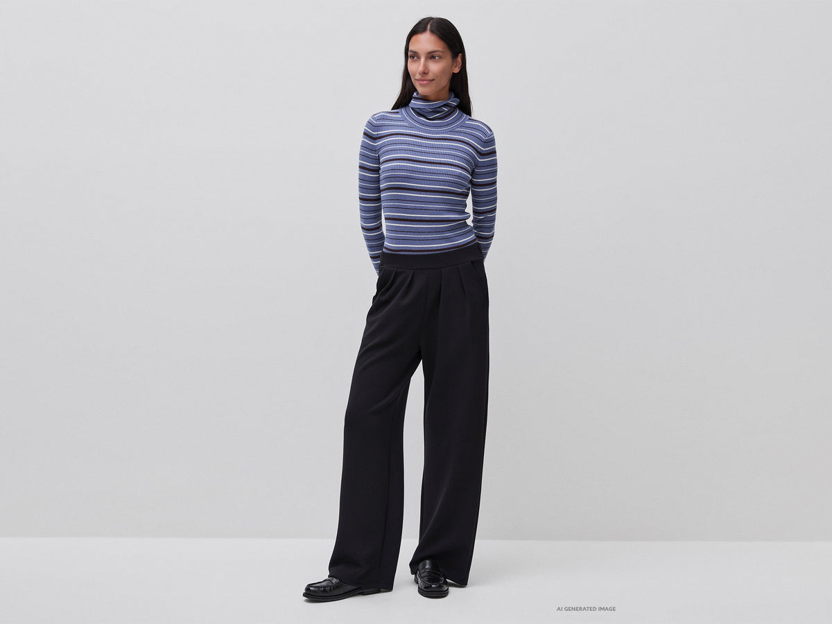 Pantaloni in felpa fluida