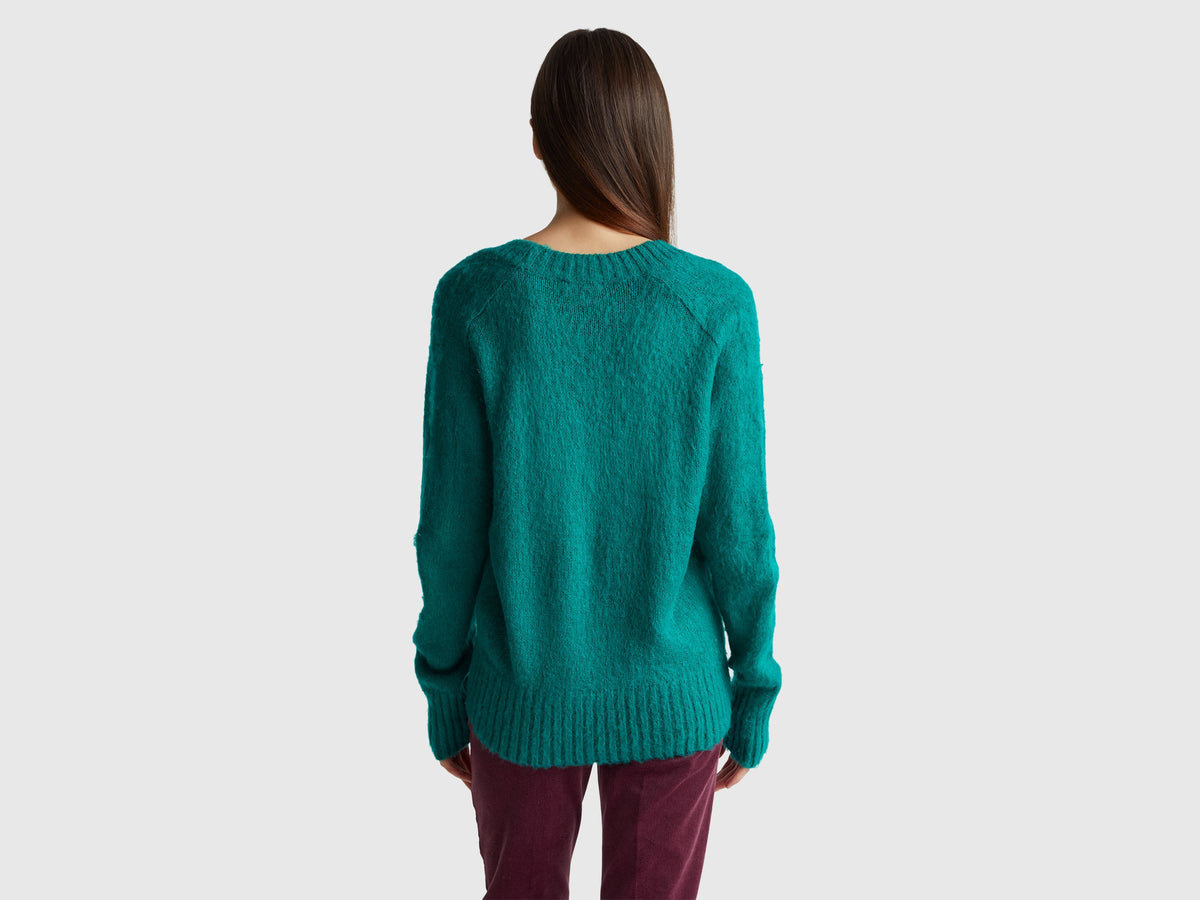 Calda maglia in misto mohair