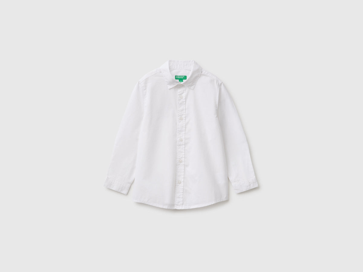 Camicia a righe 100% cotone