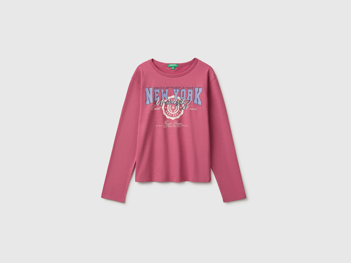 T-shirt 100% cotone bio con stampa