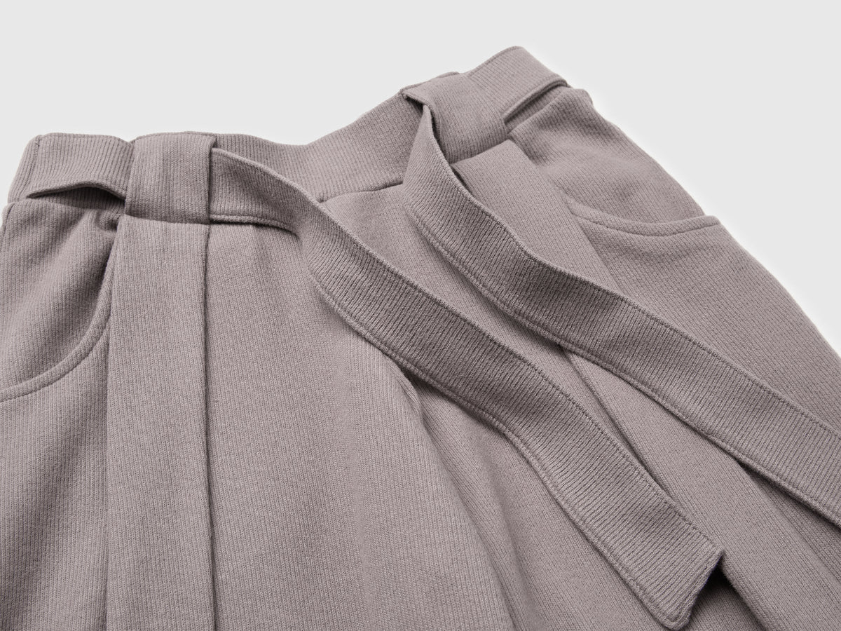 Pantaloni con fusciacca in caldo cotone