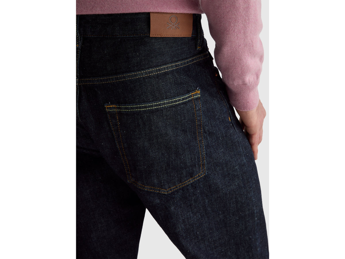 Jeans in selvedge denim