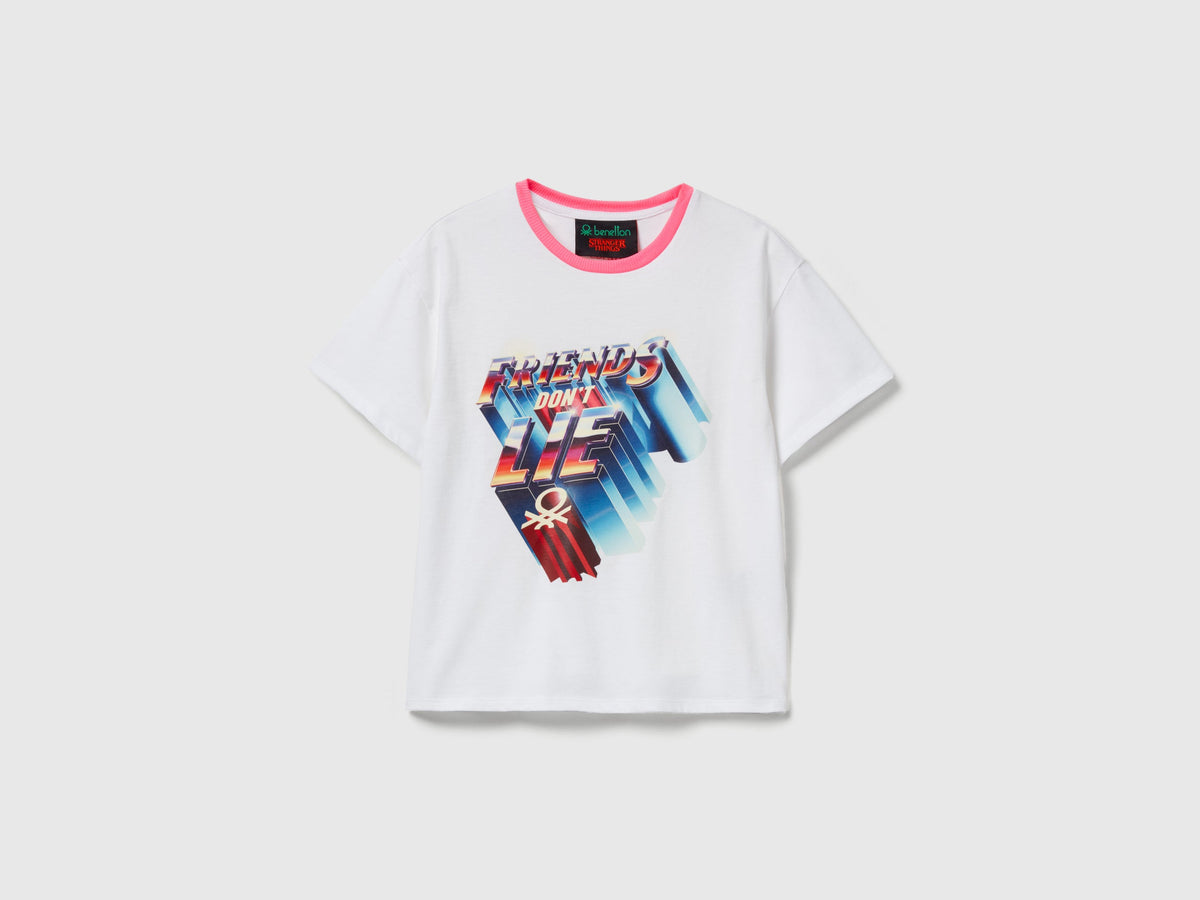 T-shirt con stampa Stranger Things