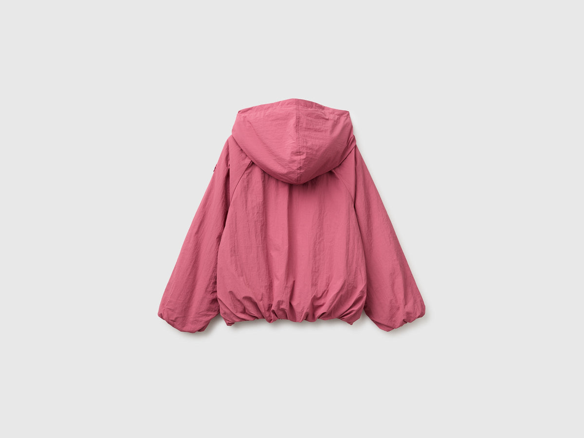 Giacca in nylon over fit