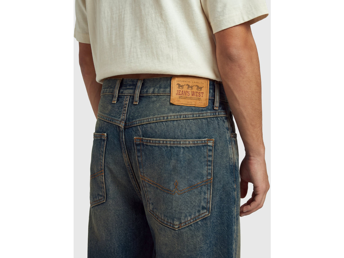 Jeans lavaggio vintage relaxed fit
