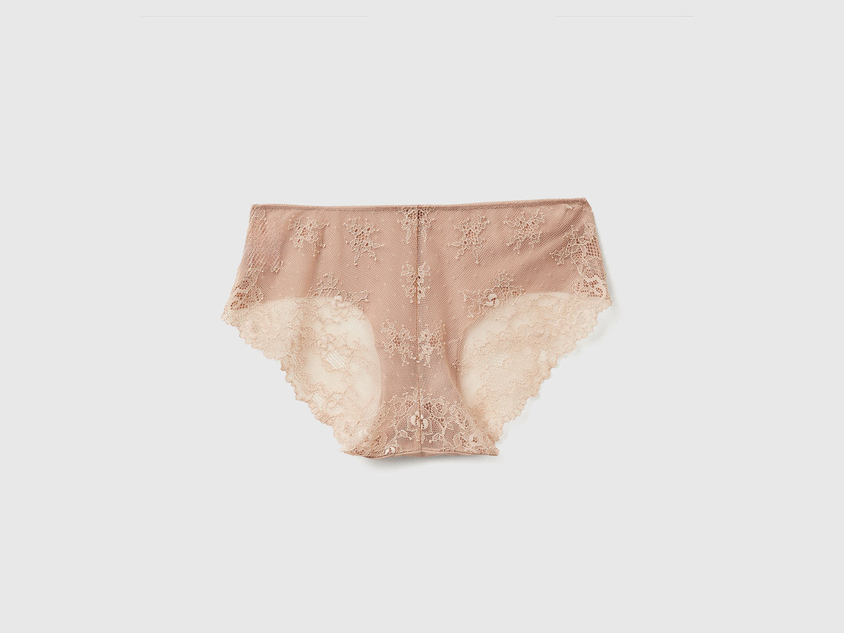 Slip stretch con pizzo
