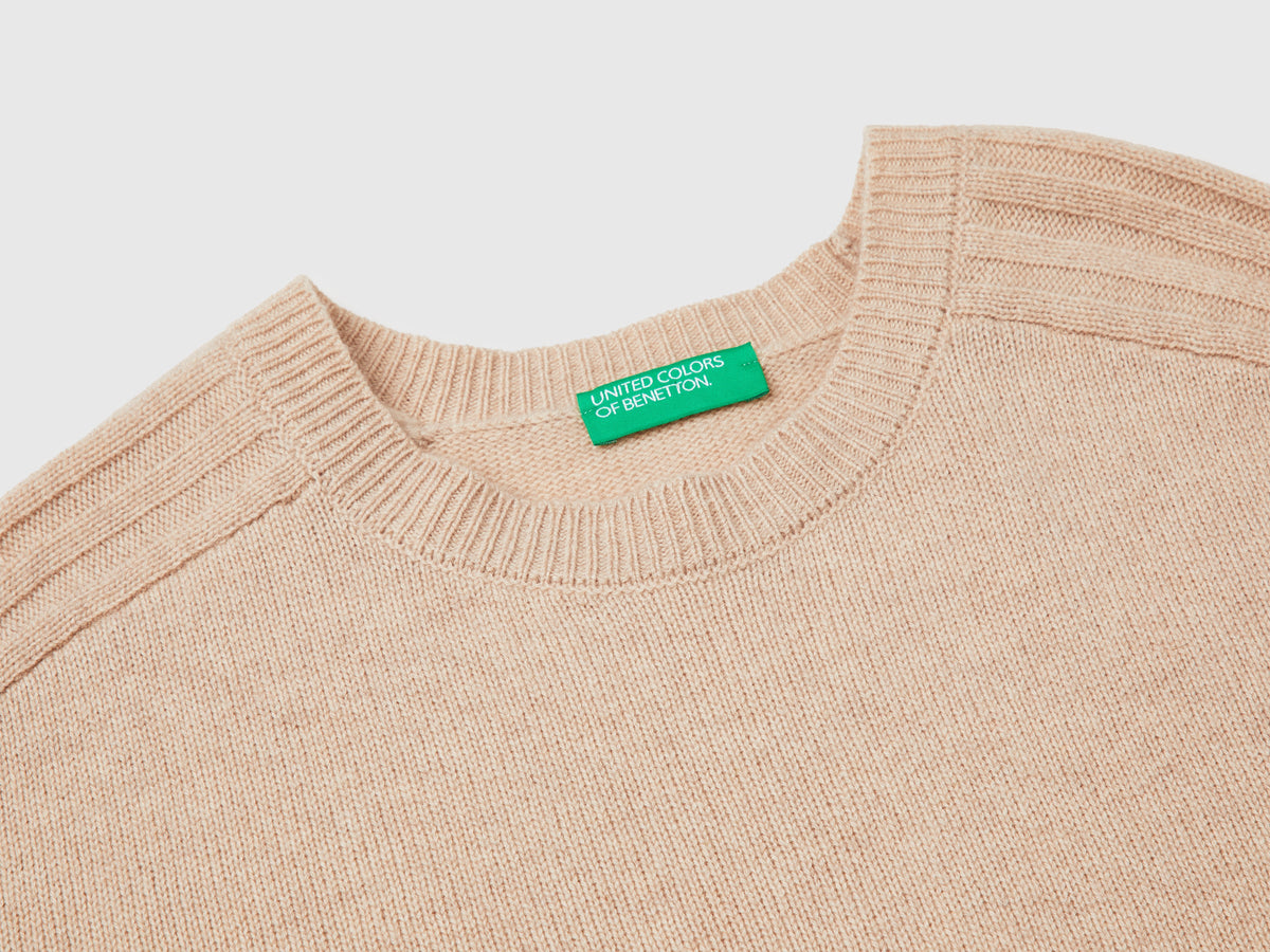 Maglia ampia in puro cashmere