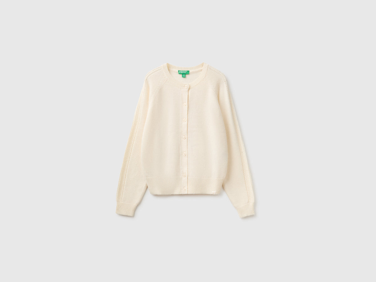 Cardigan in misto lana