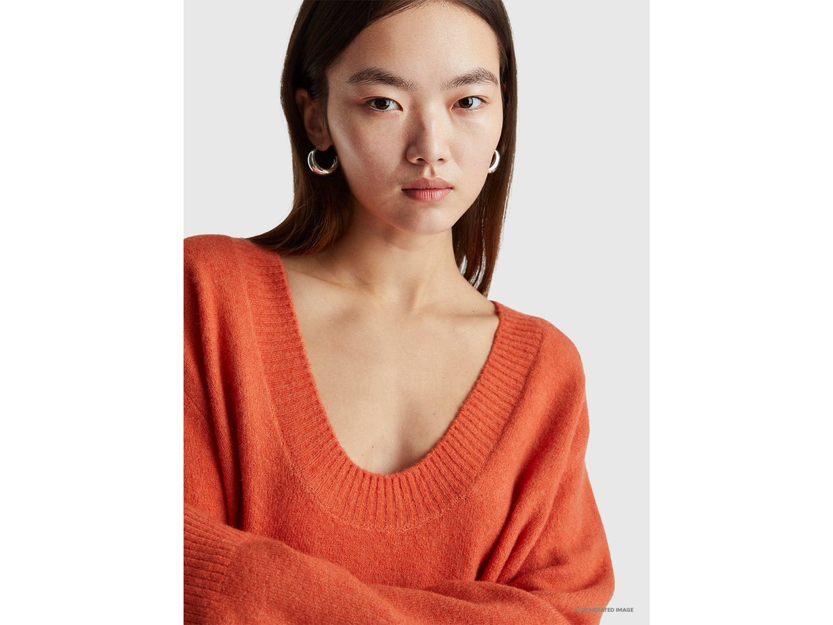 Caldo maglione over fit