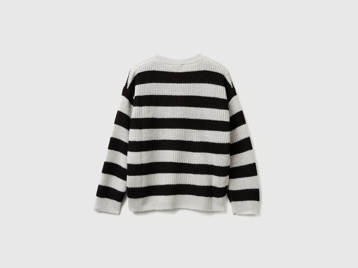 Maglione a righe