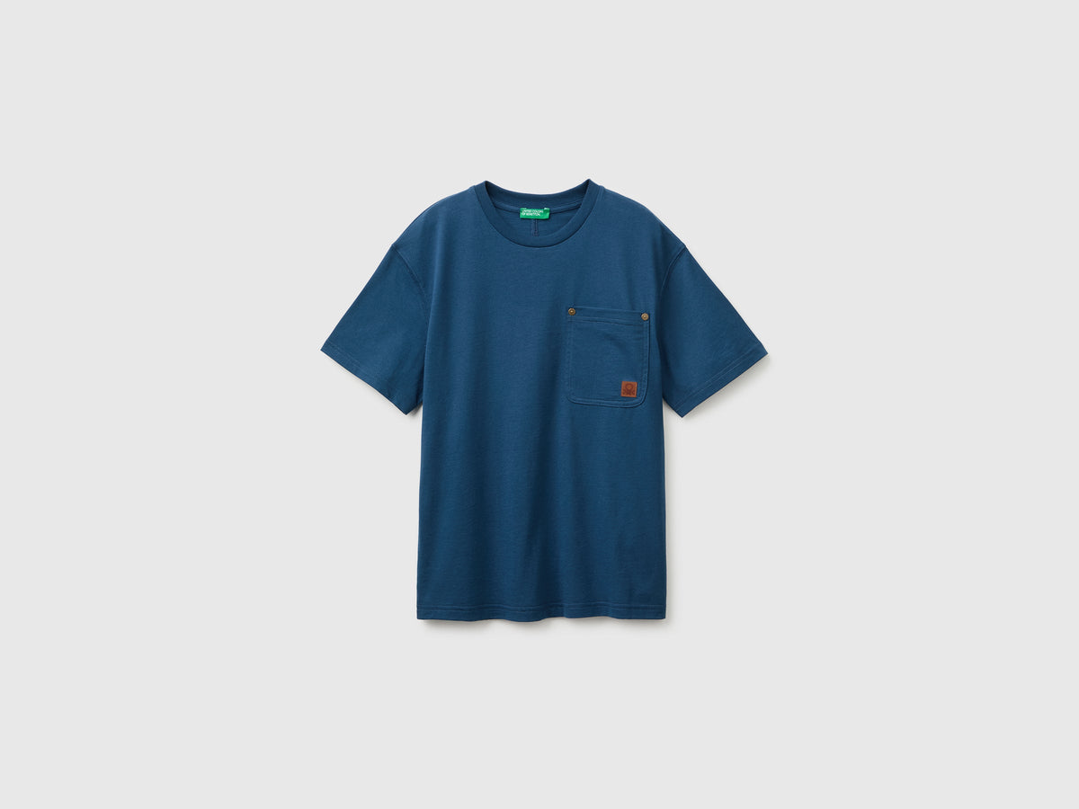 T-shirt over fit con taschino