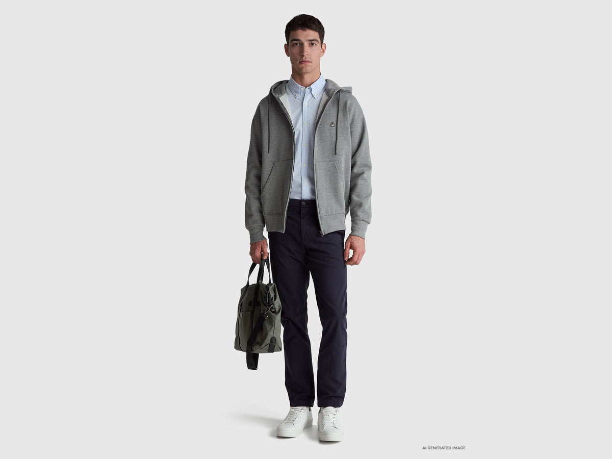 Chino slim fit blu scuro