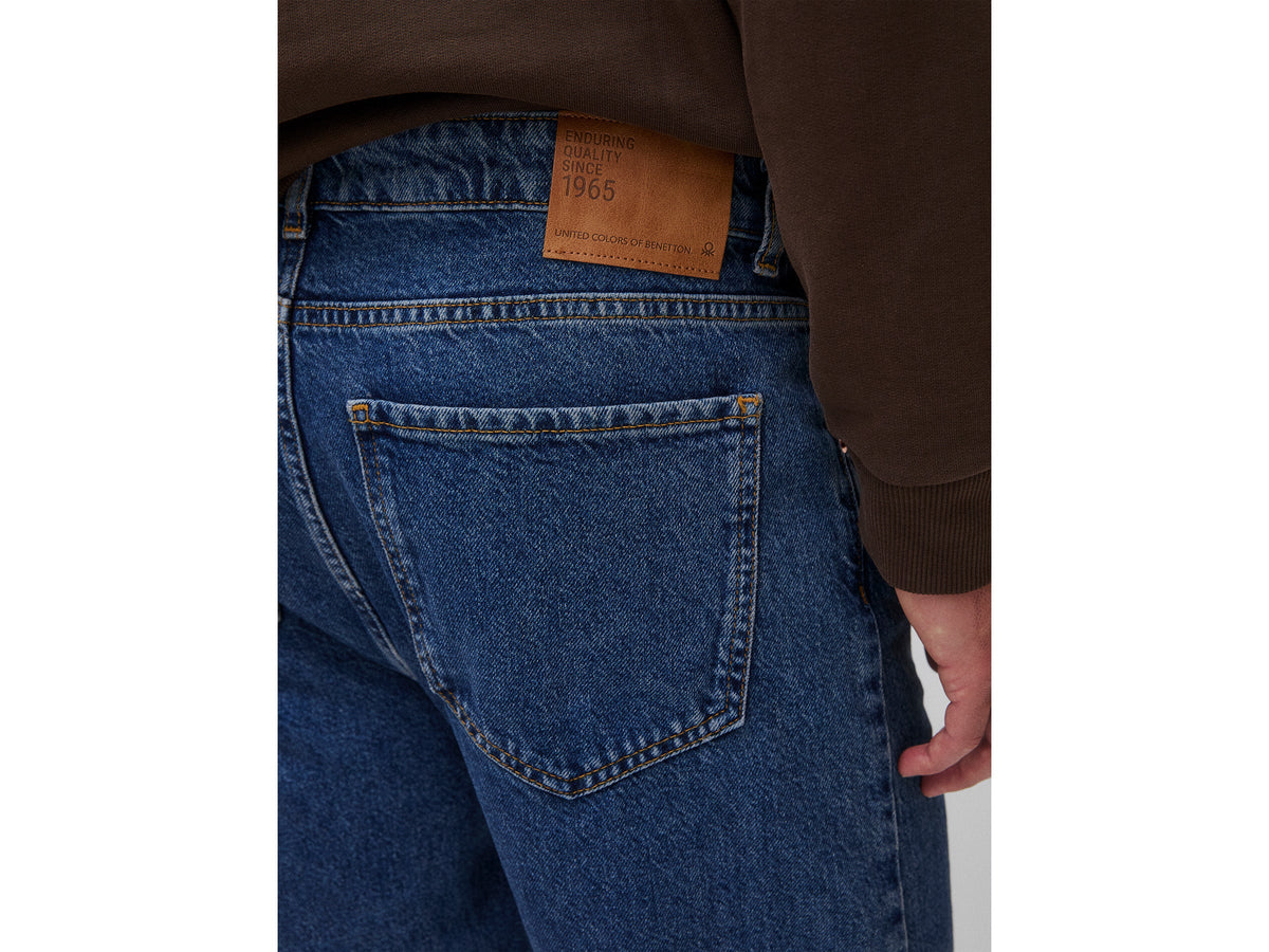 Jeans regular fit 100% cotone