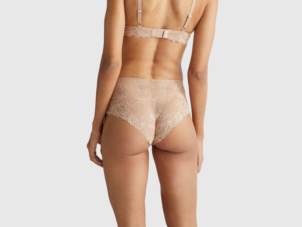 Culotte elasticizzate con pizzo