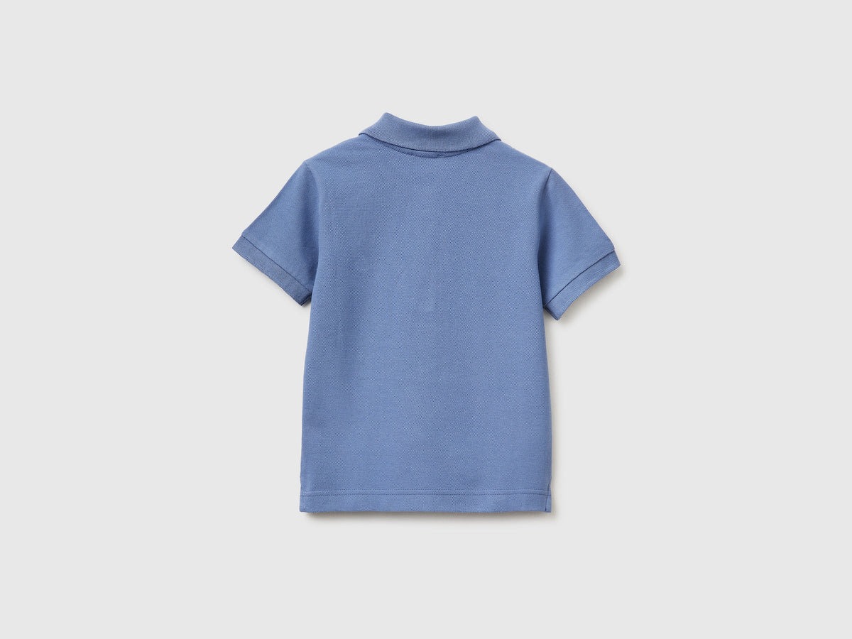 Polo manica corta in puro cotone