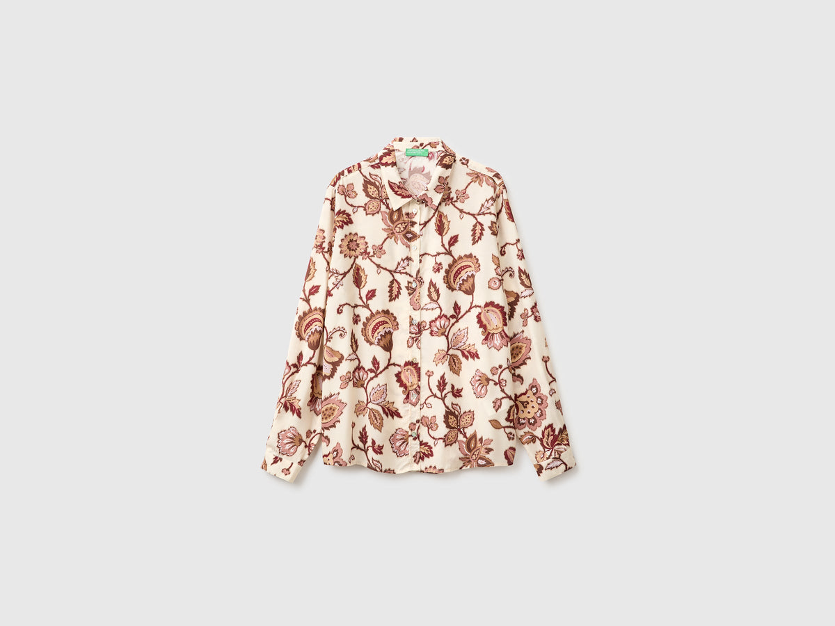 Camicia fantasia 100% viscosa