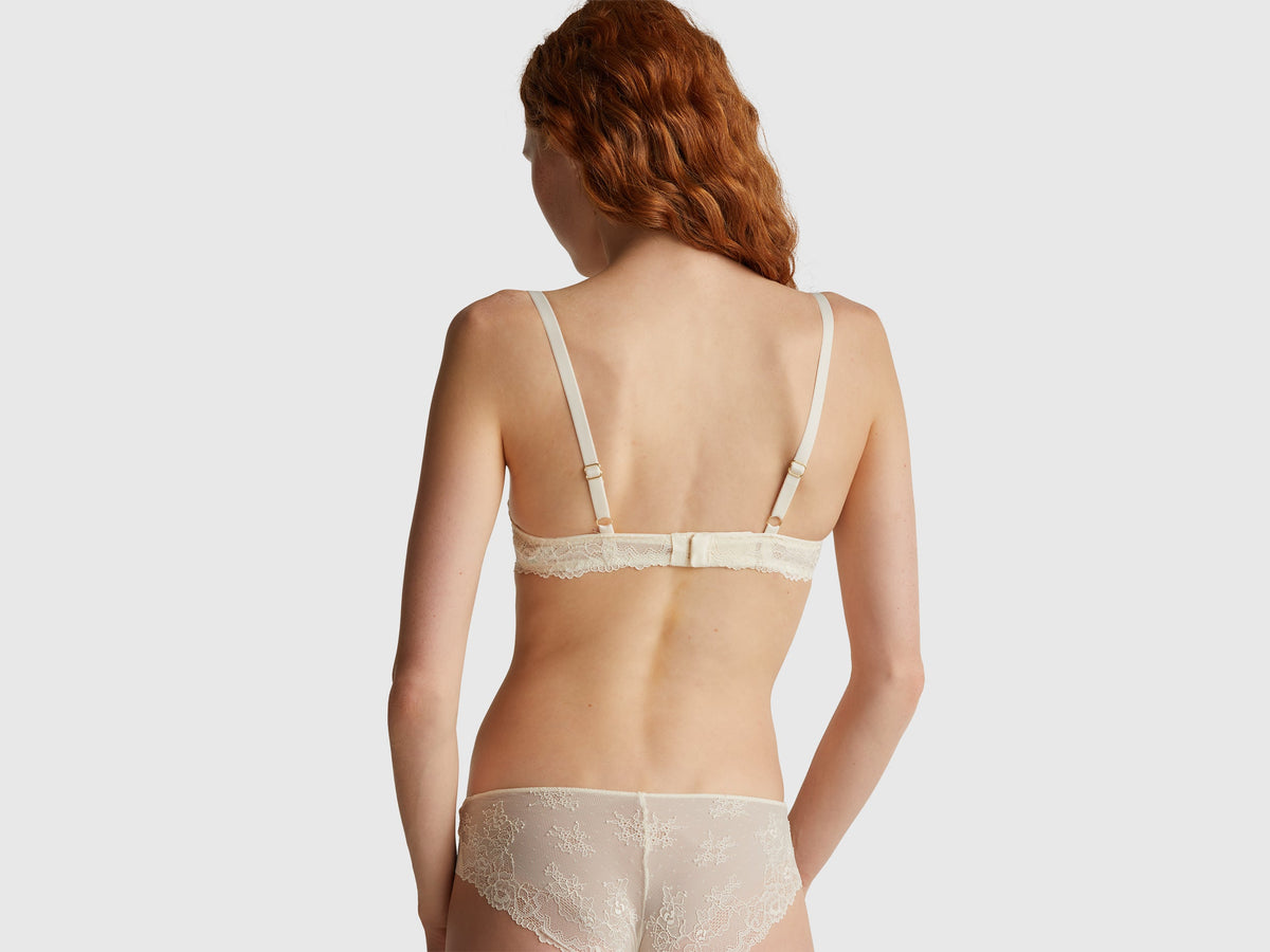 Reggiseno imbottito con pizzo