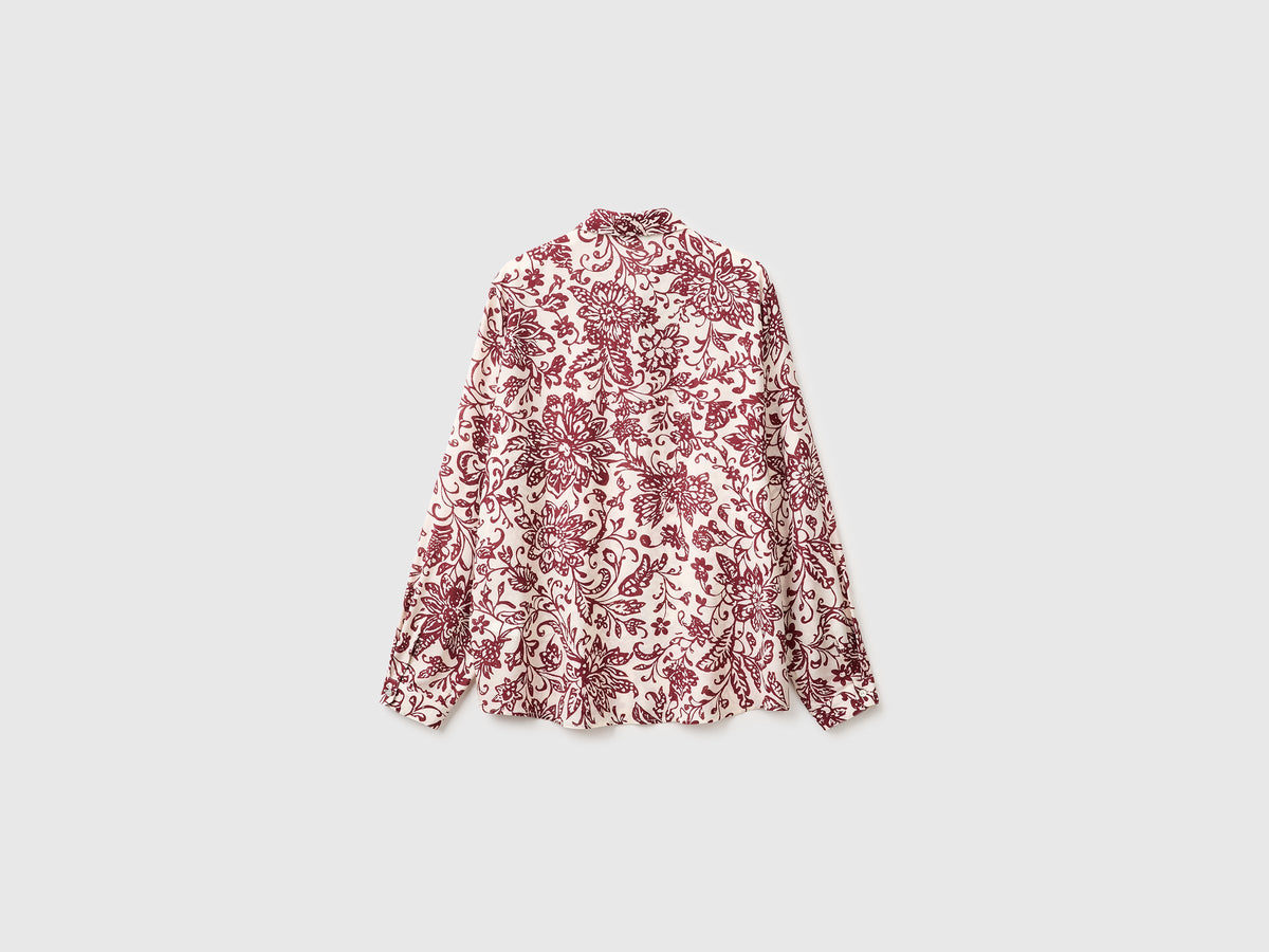 Camicia fantasia 100% viscosa