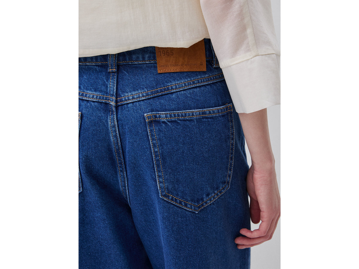 Pantaloni in denim wide fit