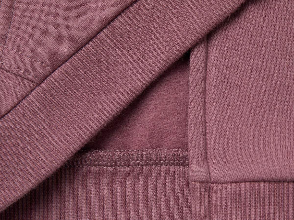 Felpa con zip e cappuccio