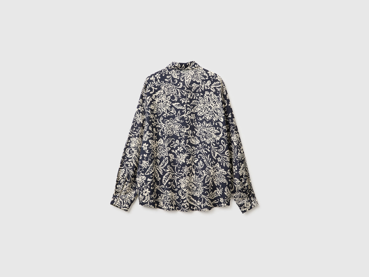 Camicia fantasia 100% viscosa