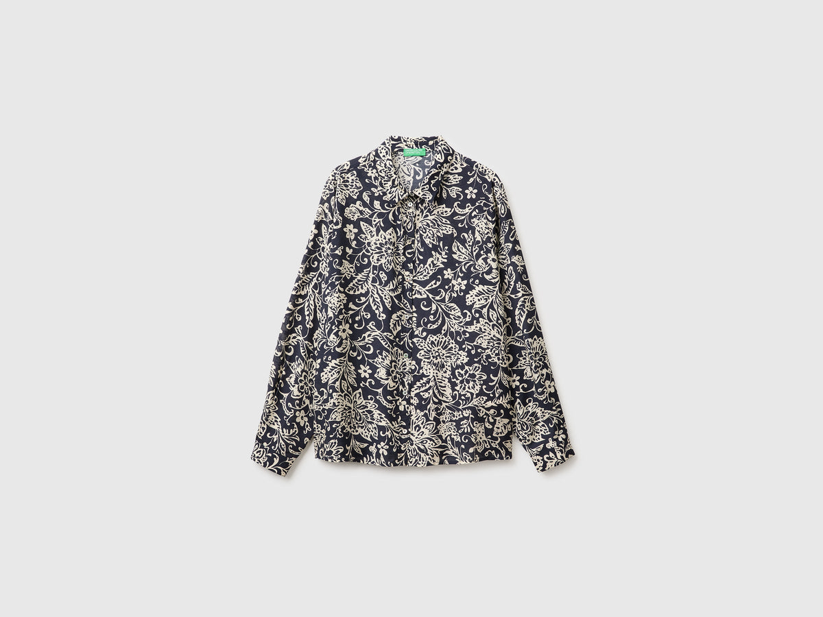 Camicia fantasia 100% viscosa