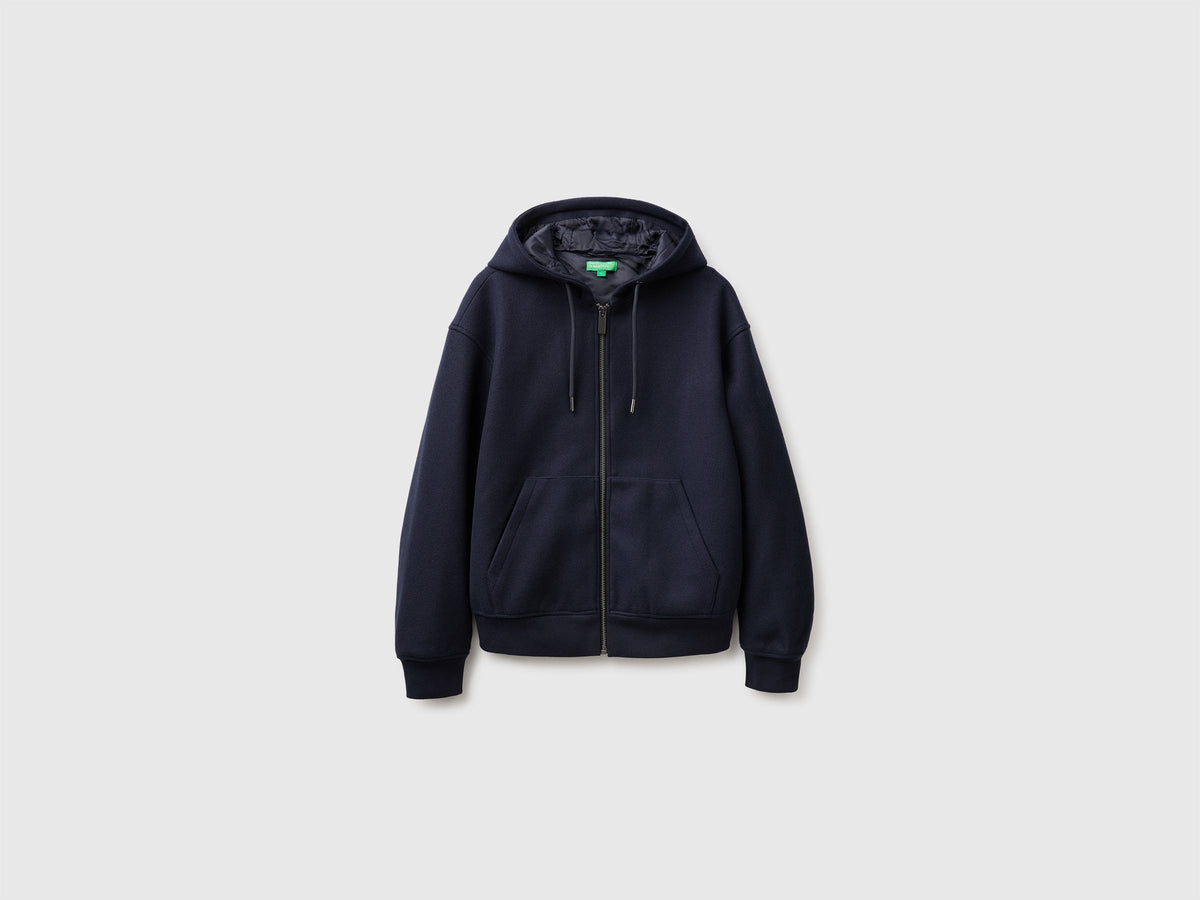 Bomber con cappuccio