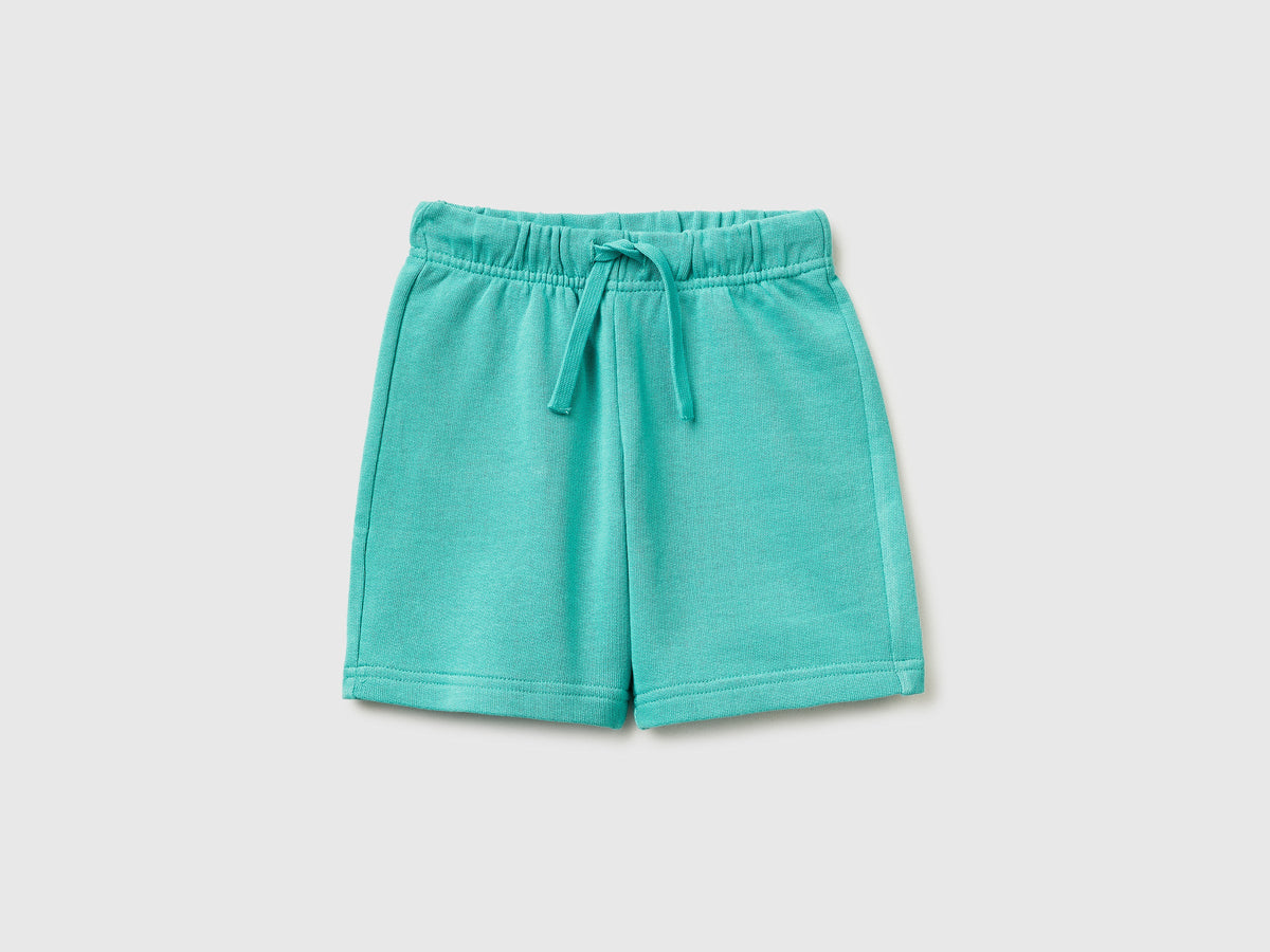 Bermuda in felpa di cotone