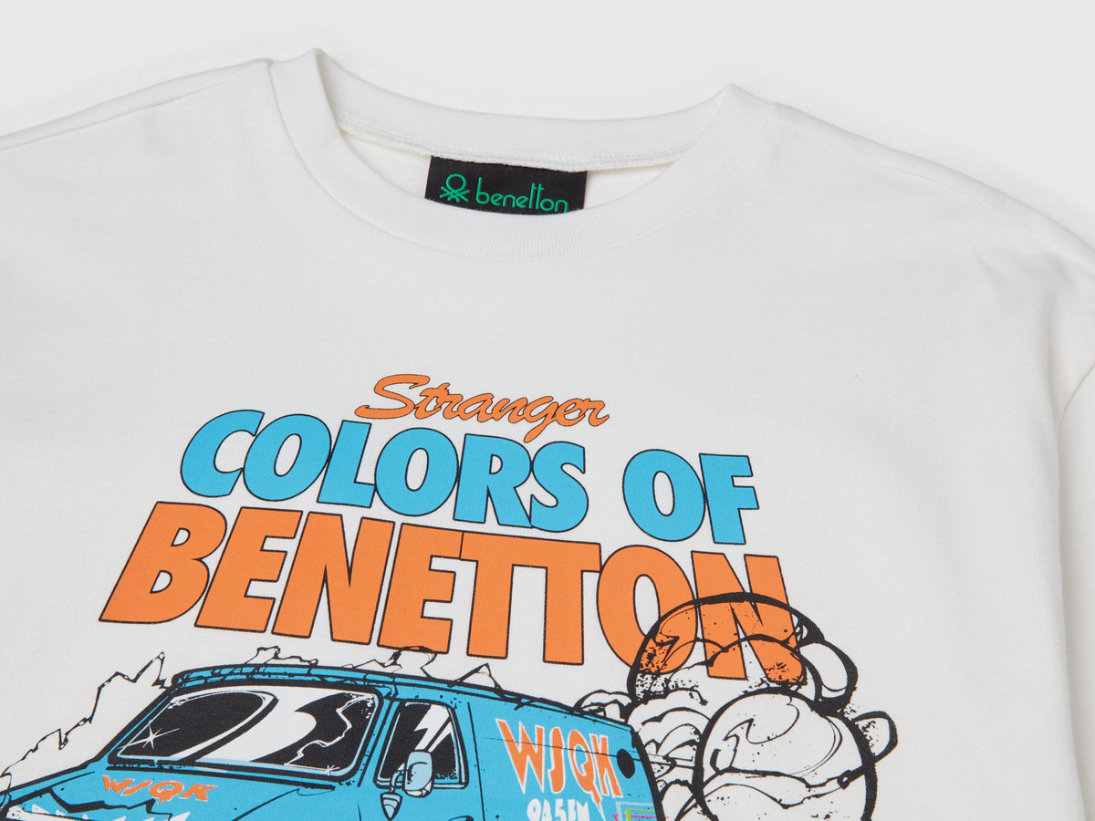 T-shirt con stampa Stranger Things