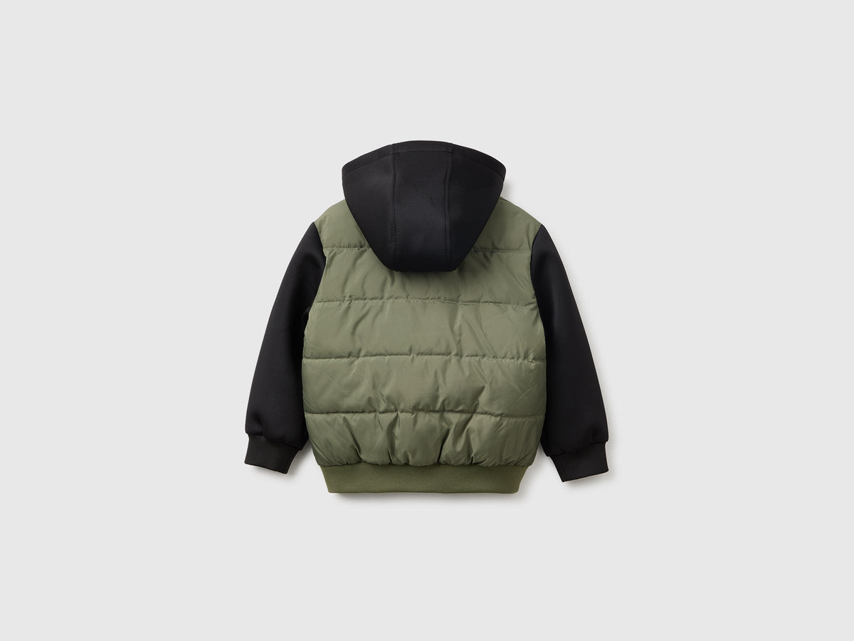 Giubbotto con inserti in neoprene