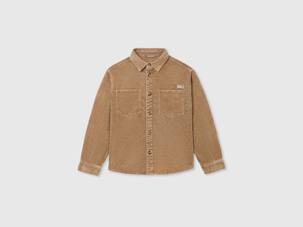 Camicia in velluto a costine lavaggio vintage