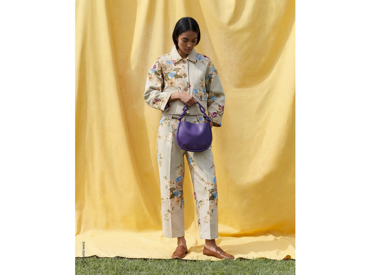 Pantaloni a fiori