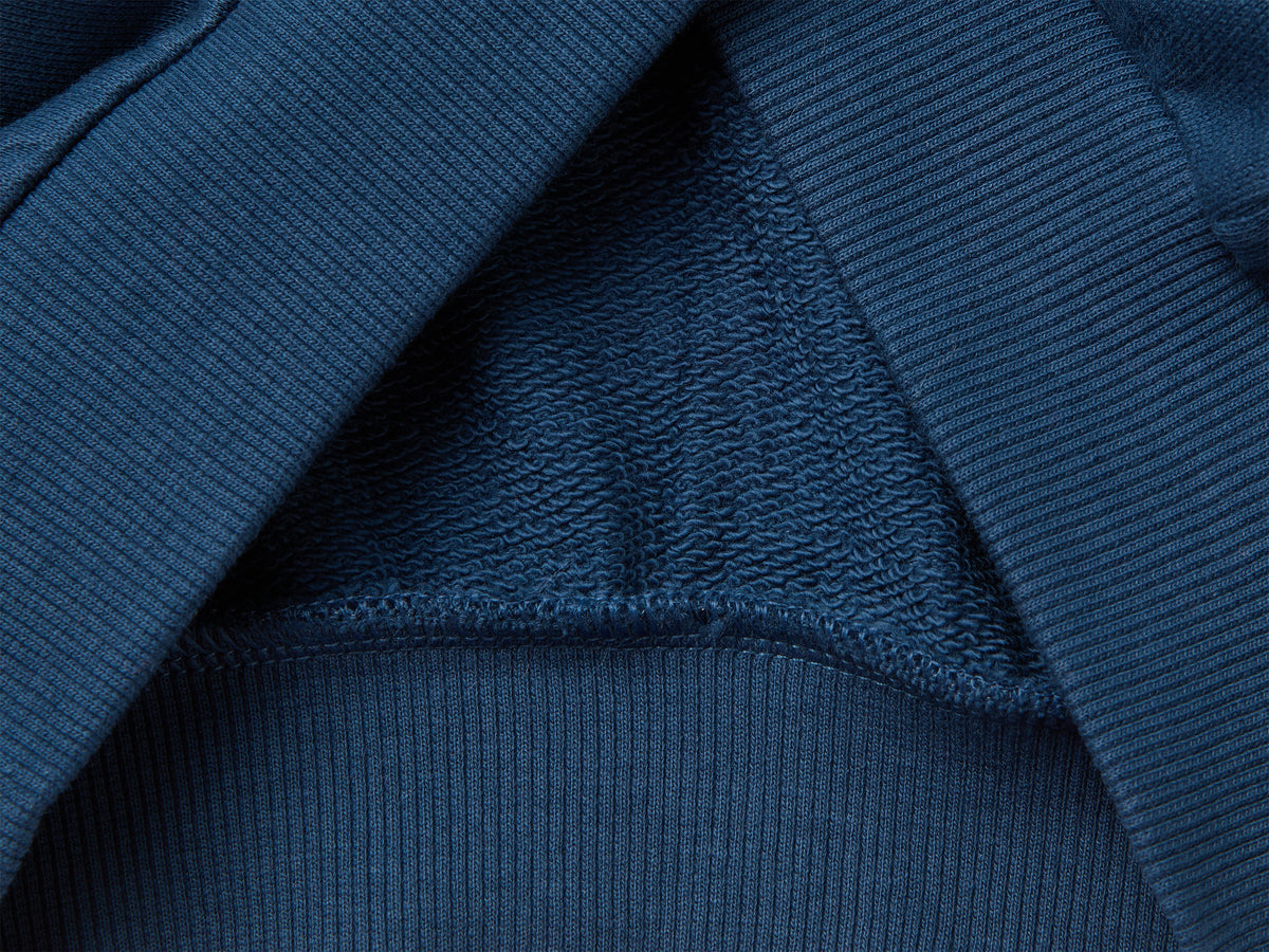 Felpa con zip e logo