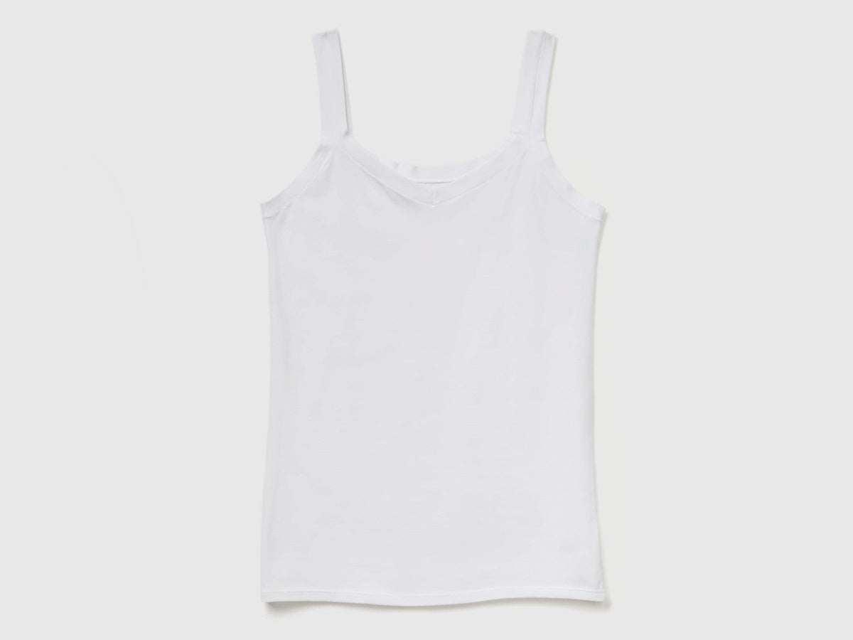 Canotta in cotone super stretch