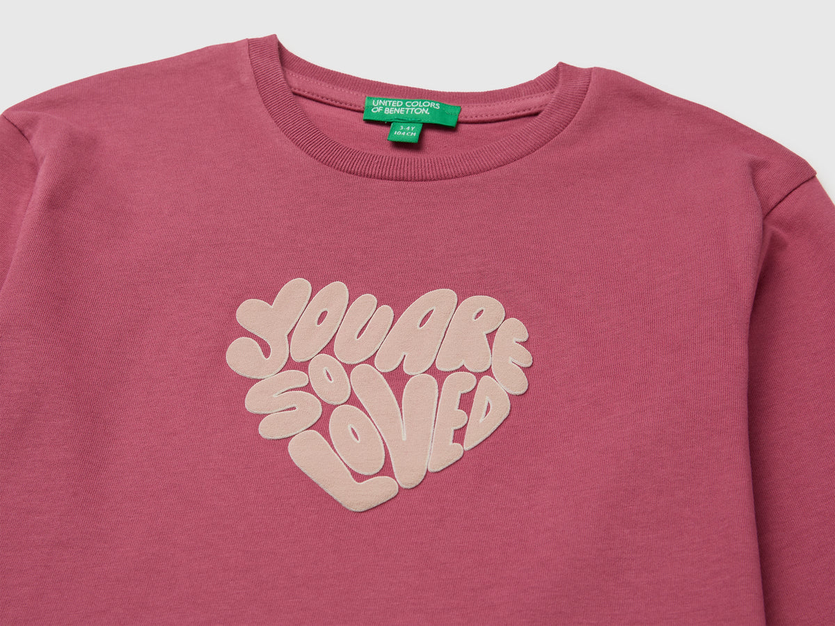 T-shirt 100% cotone bio con stampa