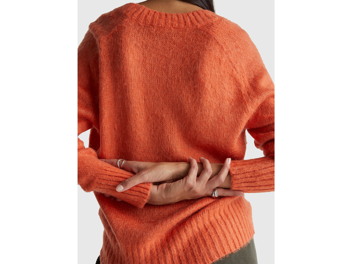 Calda maglia in misto mohair