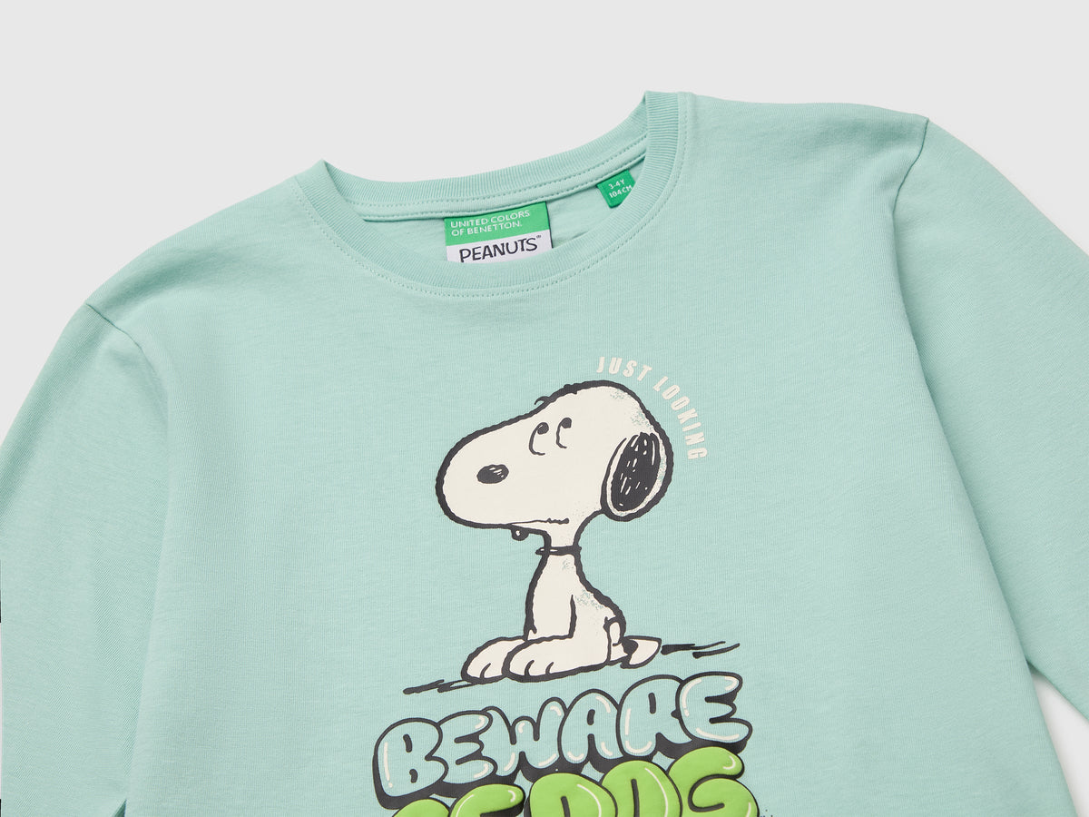 T-shirt con stampa effetto rigonfio ©Peanuts