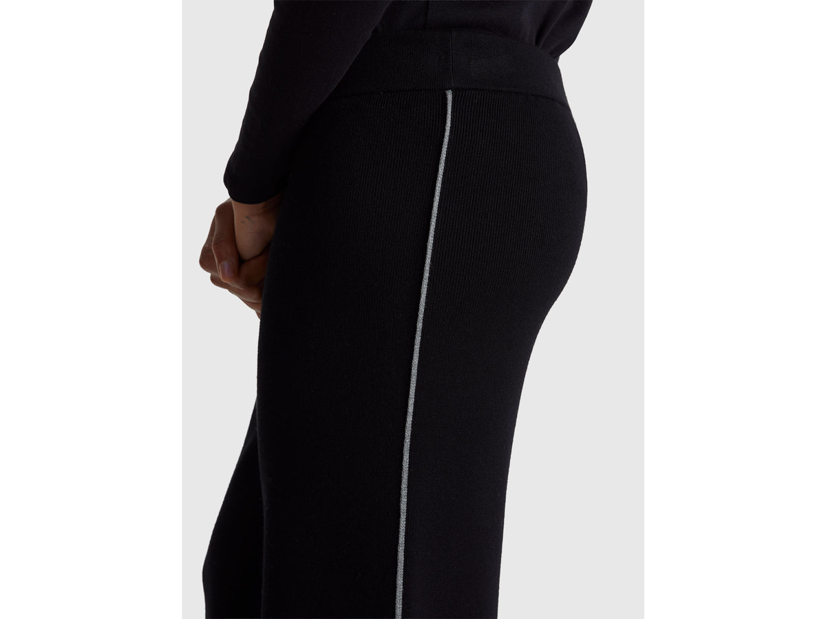 Pantaloni a palazzo in misto viscosa
