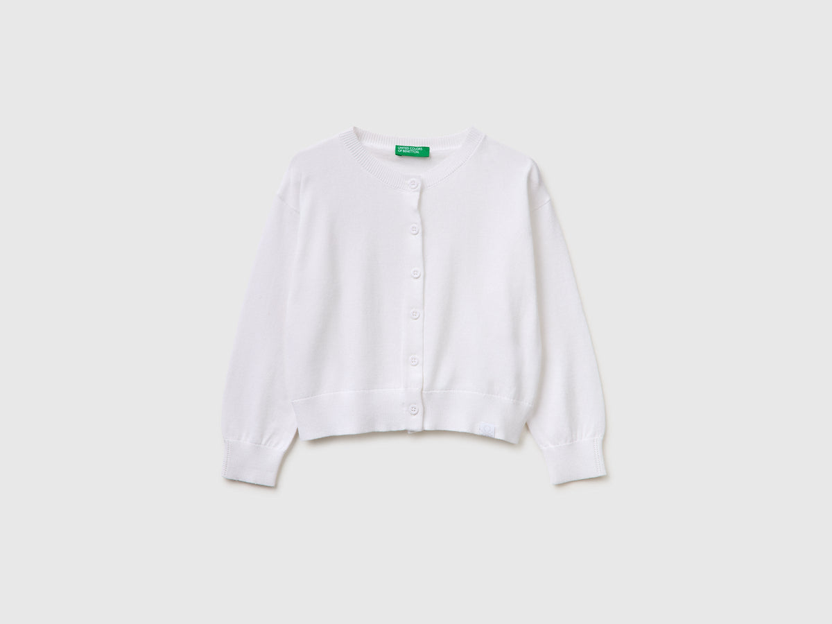 Cardigan in misto cotone e Modal
