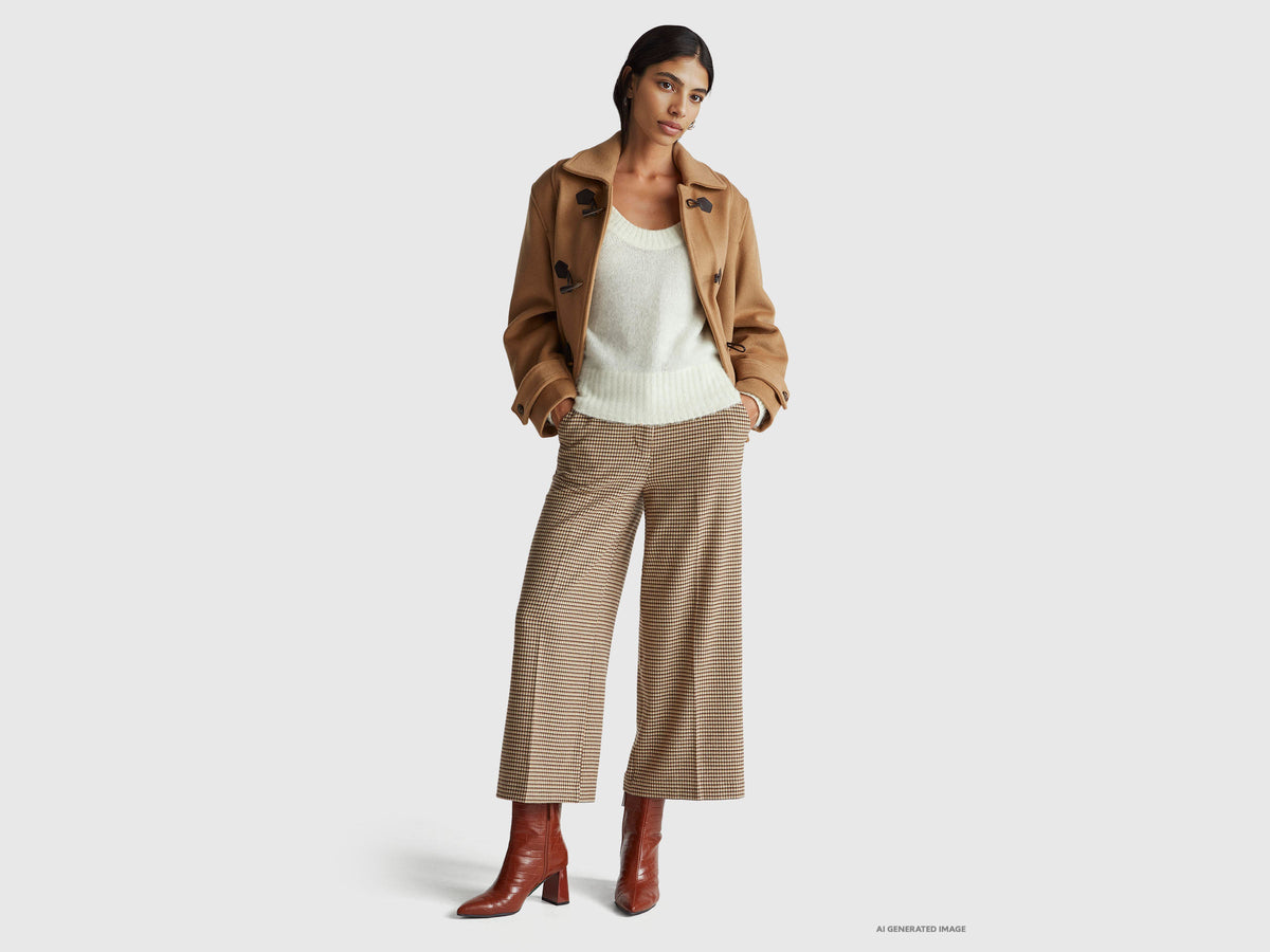 Calda maglia in misto mohair